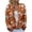 Orange_006, variant on Womens Halloween Sweaters Fashion Casual Long Sleeve Knitted Cardigan Pullover Comfy Funny Graphic Button Down Tops