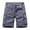 Grey, variant on Shorts Et Bermudas Homme Men's Summer Thin Breathable Loose Shorts Multi Pocket Solid Color Overalls Pants Shorts Men Green XL