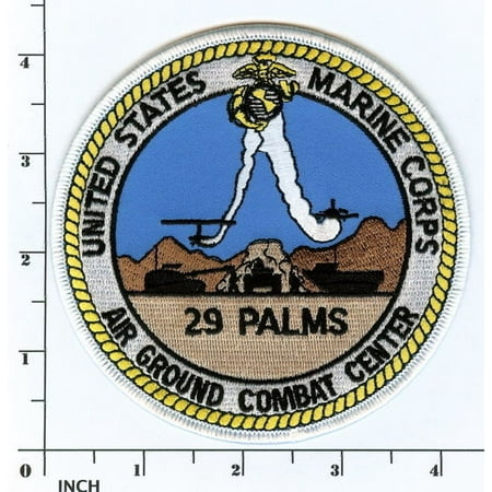 MARINE CORPS BASE 29 TWENTY NINE PALMS STUMPS PATCH AIR GROUND COMBAT