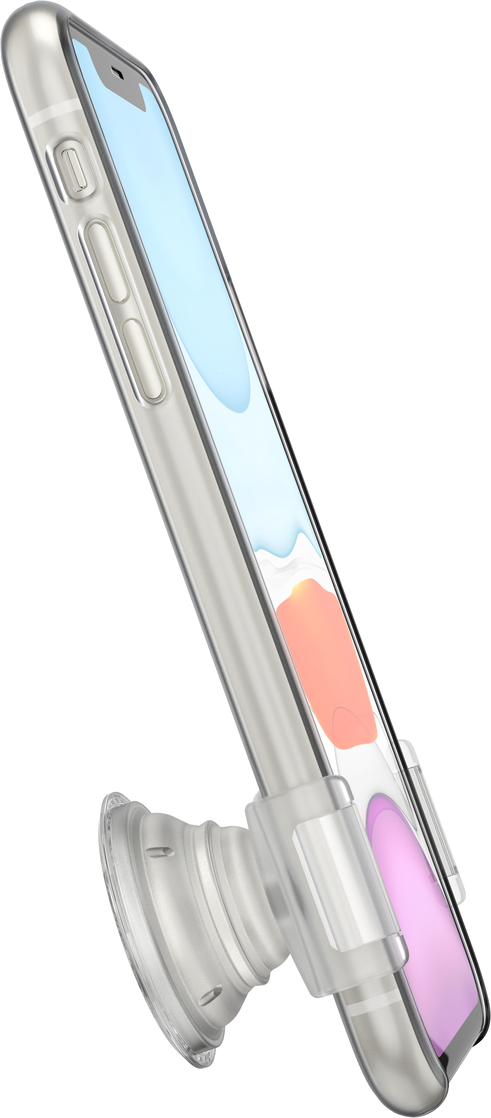 PopSockets Slide Stretch Adjustable Phone Grip, White photo 7