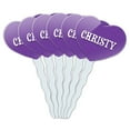 thumbnail image 1 of Christy Heart Love Cupcake Picks Toppers - Set of 6, 1 of 1