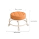 thumbnail image 3 of Taburete Bajo De Polea Para El Hogar Taburete bajo de polea para el hogar con ruedas, taburete para caminar para niños, asiento suave (naranja) Ehuebsd Libre de BPA, 3 of 3