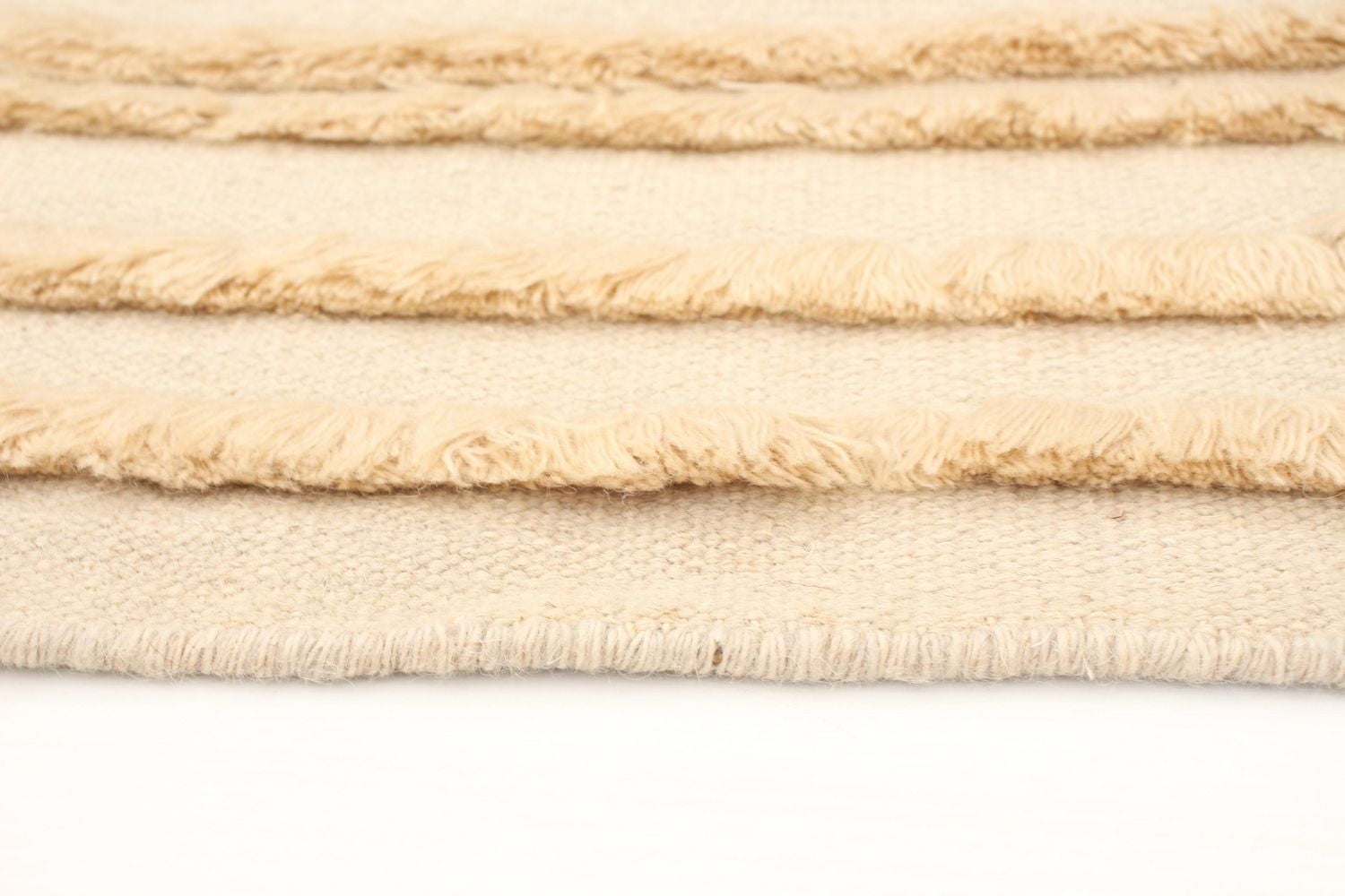 ECARPETGALLERY 4'10" x 8'0" Carved Cambridge Hand Made Area Rug for Living Room, Dining Room and Bedroom in Yellow