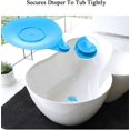 thumbnail image 5 of 2 piezas de enchufe de baño de silicona, tapón de drenaje de bañera de goma compatible con bañera y fregadero (gris, azul) Afortunado Sencillez, 5 of 5
