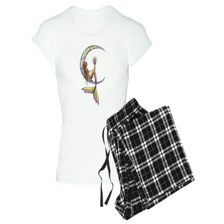 

CafePress - Mermaid Moon Fantasy Art Pajamas - Women s Light Pajamas