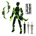 thumbnail image 6 of 3D Printed Figure 5.54-inch Dummy13 with Weapon Expansion Set and Bracket, Full Body Mechanical Movable Toy, Desk Decoration, 6 of 7