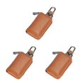 thumbnail image 4 of Qarigey Cartera de cuero Vintage, portátil, fecha de viaje, puerta, llaves de coche, monedero, organizador de recibos de tarjetas de crédito, soporte Type1 NO1 Qarigey CBP318976, 4 of 6