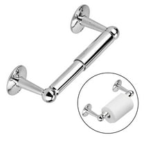 1 Pc Standard Toilet Paper Holder Tissue Bathroom Bath Accessory Plastic Chrome