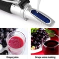 thumbnail image 4 of Alcohol Refractometer For Spirit Alcohol Volume Percent Measurement With Automatic Temperature Compensation (atc), Range 0-80% V/v Alcohol Refractomet, 4 of 5