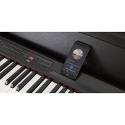 بيانو رقمي Korg C1 Air Bluetooth مكون من 88 مفتاحًا مع لوحة مفاتيح Hammer Action 3 مرجحة حقيقية، أسود
