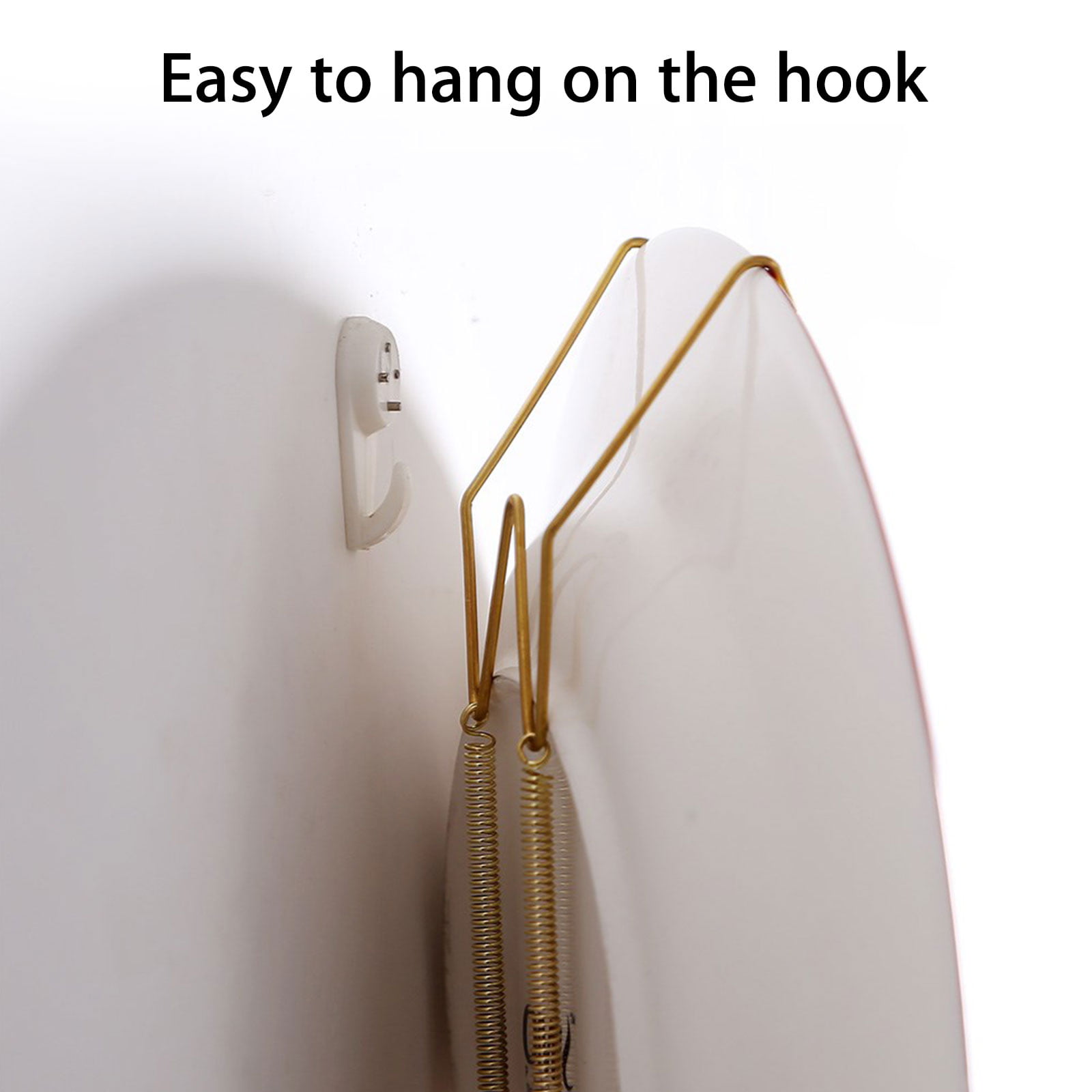 24pcs Invisible Hanging Plate Hook Small Picture Stand