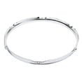 thumbnail image 4 of 1 Pair Iron Tom Batter Side 1 Drum Hoop Ring Rim 13inch 6 Holes, 4 of 8