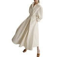 thumbnail image 4 of ZANZEA Women Buttons Long Sleeve Dress High Waist Casual Long Shirt Dress, 4 of 15