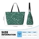 thumbnail image 4 of Fotbe Green Christmas Bolsa de Viaje para Playa - Resistente al Agua, Bolsa Tote de Gran Capacidad y Ligera con 7 Bolsillos para Mujeres y Hombres, 4 of 7
