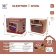 thumbnail image 1 of Children's pretend play mini electric appliances: refrigerator, washing machine, coffee maker, bread maker, juicer, toy., 1 of 1