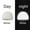 White, variant on Dyfzdhu Adult Night Reflective Autumn Winter Beanie Hat Fashion Warm Knitted Hats White