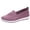 Purple, variant on Women’s L𝗈afers Shoes Breathable Knitted S𝗅ip-On Shoes Lightweight Walking Sneakers Comfortable Casual Sport Shoes Outdoor Non-S𝗅ip Athlet𝗂c Shoes L𝗈w Top Laceless Shoes