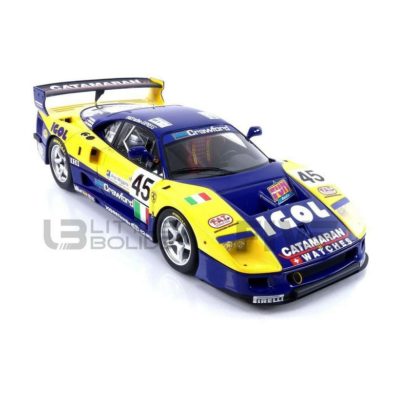 BBR 1/18 - FERRARI F40 LM - Le Mans 1996 - Walmart.com