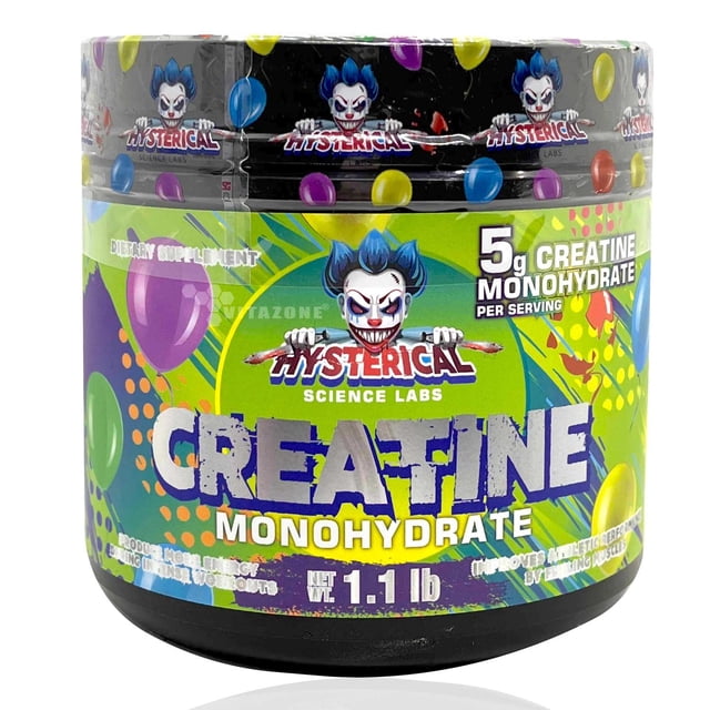 Creatina Monohidratada 1.1 lb Sin sabor Hysterical Hysterical HYSTERICALCREATINA