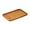 Brown, variant on WeiLaiKeQi Bamboo Serving Tray Food Platter Rectangle Serving Tray for Hotel Home Party Dark Brown