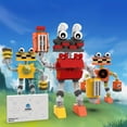 thumbnail image 1 of Three In One Monster Choir Building Block Set, Suitable As A Gift For Friends, 1 of 5