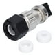 thumbnail image 2 of BRILLAR Conector de alimentación hembra de orificio recto con enchufe circular de 2 pines con funda de goma C10‑748591‑Z2S, 2 of 10