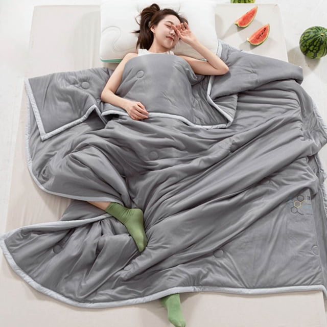 openpig Couette Sensation de Fraîcheur Été Couette Fraîcheur Lavable en Machine Couette Été