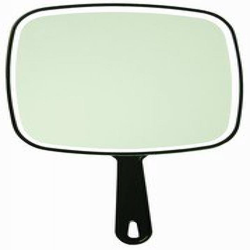 Luxor Salon Mirrors Hand Held Paddle Mirror / 9 X 12.5 / (1805W