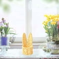thumbnail image 5 of ERK 1Pcs Hand Woven Rabbit Ears Mini Storage Easter Egg Desktop Multicolor Storage Baskets., 5 of 5