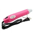 thumbnail image 1 of Portable Hot Air Machine Mini Hot Air Machine Hot Air Machine for Embossing Shrink Wrapping Drying Paint US Plug Pink,1 x Heat 1 x English instruction manual,Pink, 1 of 6