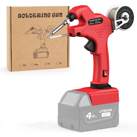 Cordless Solder Iron Gun For Milwaukee Portable Welding Tools 18V Li-ion Battery
