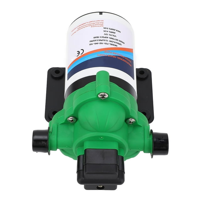 Self Priming RV Water Pump, Versatile 3.5 GPM 45 PSI 13.5 L/Min RV Water Pump with Pressure Switch for RV Marine Yacht Caravan