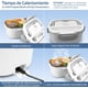thumbnail image 3 of Lonchera Termica Eléctrica Portátil para Hombre y Mujer, 3 en 1 Fiambrera 1.5L, Calentador de Alimentos, Caja Almuerzo con Recipientes Acero Inoxidable Horquillas (24v/110v/220v, 60w Gris) gris, 3 of 8