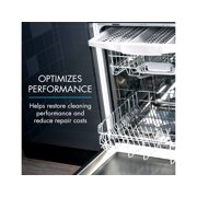 Glisten Dishwasher Magic Machine Cleaner and Disinfectant, Lemon Scent, 8 Count