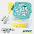 thumbnail image 2 of Kids Pretend Toys Cash Shopping Cashier Role Play Game Set, 2 of 3
