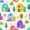 Color 1, variant on Peel and Stick Wallpaper 23.6in x 9.8ft Mexican talavera Contact Paper Vinyl Waterproof Self Adhesive Wall Paper for Bedroom Shelf Cabinet Renter Friendly