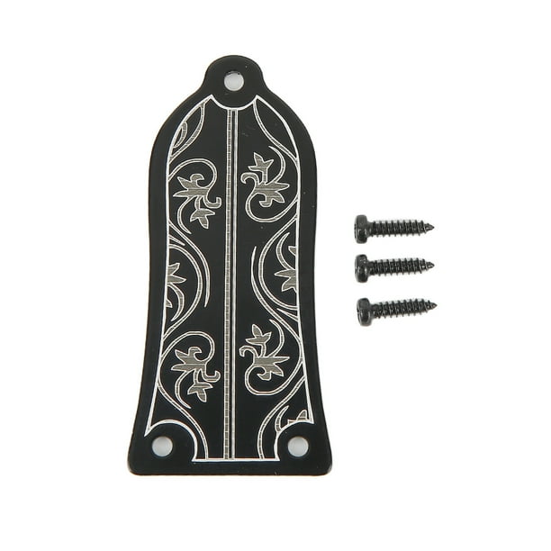 Truss Rod Cover Plate, Wear Resistant 3 Holes Guitar Truss Rod Cover Easy  To Install For Musical Instrument