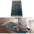 thumbnail image 4 of Fast Shipping Classic Murandim Prayer Rug Floor Carpet Printed Praying Mat Wedding Decor Soft Rectangular compatible Eid Adult Kids Camping Travel Ind, 4 of 5