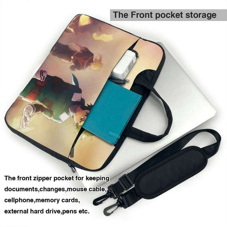 Anime Boku No Hero Laptop Bag Shoulder Portable Laptop Case Sleeve