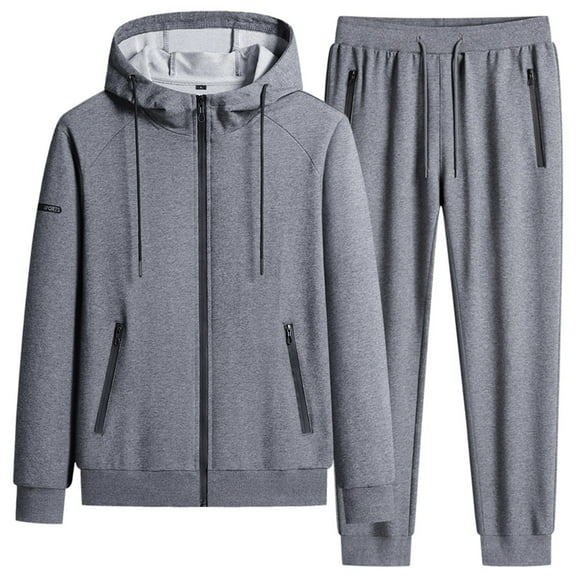 Women Sweatsuit Two Piece Zipper Hoodie Sweatshirt Jogger Pants Loungewear Sets Cute Fall Outfits Matching Workout Set