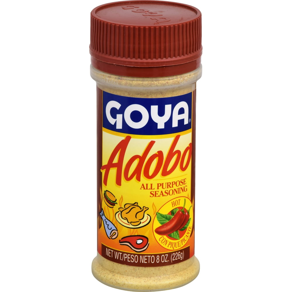Goya Adobo All Purpose Seasoning, Hot, 8 Oz
