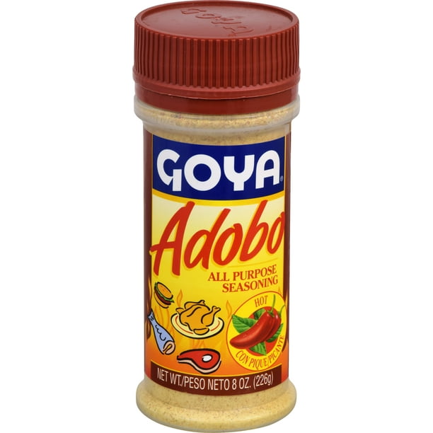 Goya Adobo All Purpose Seasoning, Hot, 8 Oz
