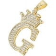 thumbnail image 1 of Stylish English Crown Pendant, 1 of 1