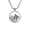 silver no chain, variant on PAMTIER Unisex Stainless Steel Vintage Creative Chinese Style Amass Fortunes Wealthy Mountain Peak Pendant Lucky Necklace Silver Free Chain