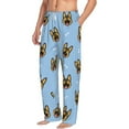 thumbnail image 6 of Logiee German Shepherd Puppy Print Pajama Pants for Men,Men’s Pajama Bottoms,Mens PJ Pants with Pockets & Button Fly-Medium, 6 of 6