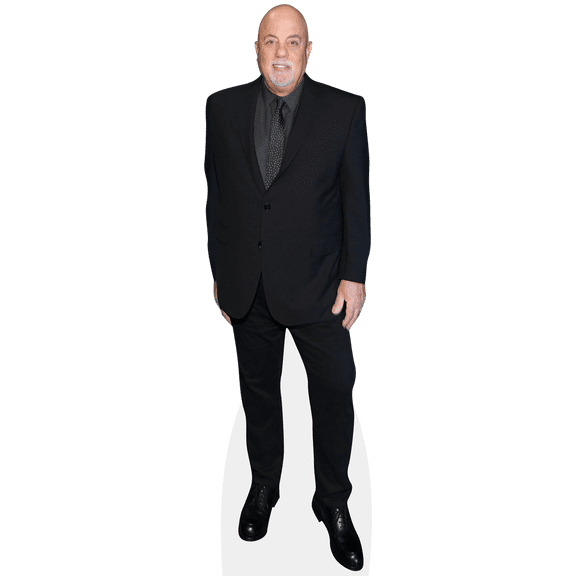 Billy Joel (Black Suit) Lifesize Cardboard Cutout Standee