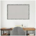 thumbnail image 6 of Amanti Art Grey Cork Board Framed Scratched Wave Chrome Bulletin Board 38 in. x 26 in., 6 of 8