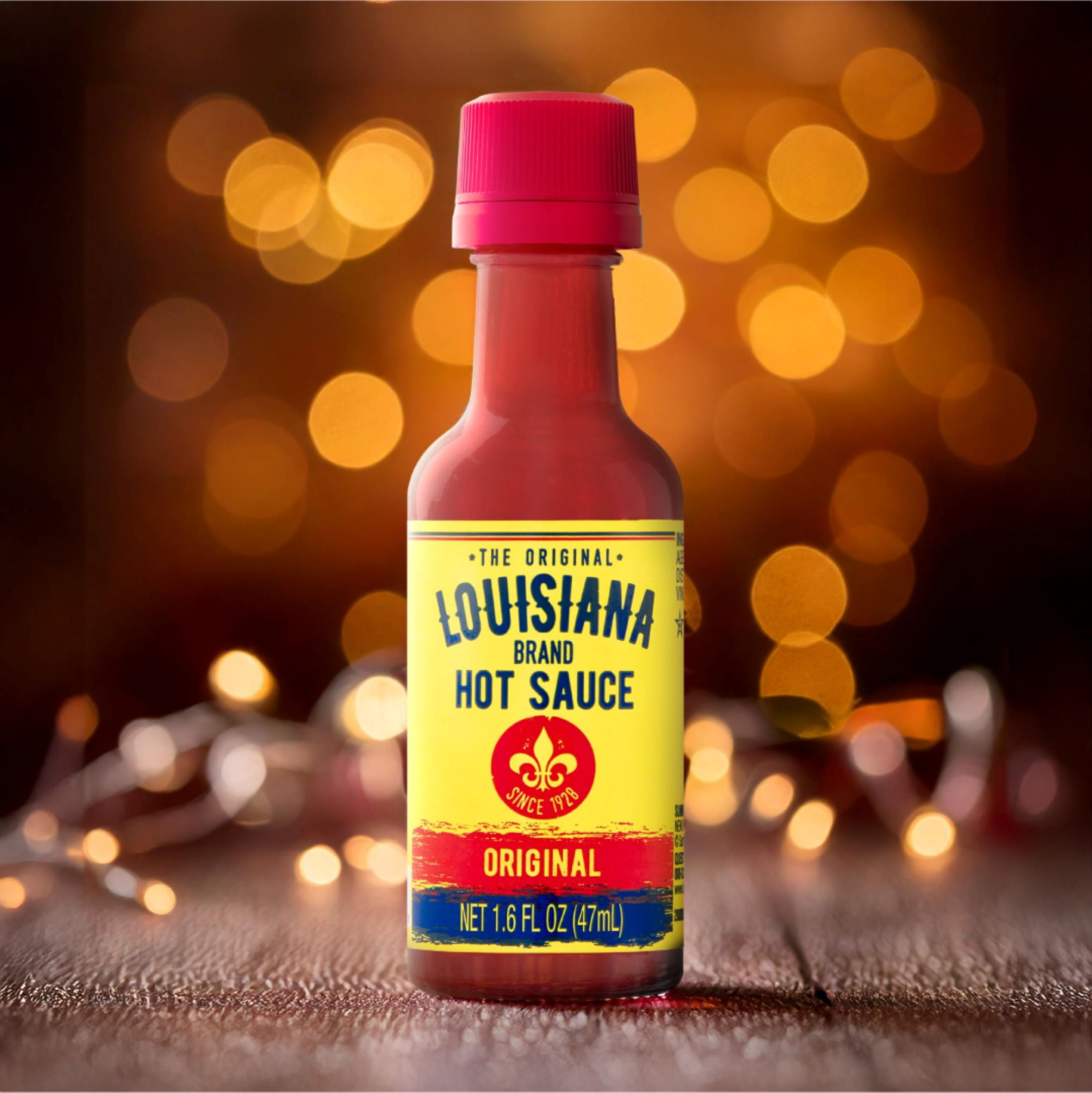Louisiana Hot Sauce Sweet Heat with Honey Mini Bottle, 1.6 oz Bottle