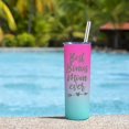 thumbnail image 3 of Gifts for Mom from Daughter Best Bonus Mom Ever Gifts From Son 20oz Travel Cup Gifts Set for Mother Mom Birthday Christmas Presents Pink Gradient Stainless Steel Travel Tumbler With Lid Staw, 3 of 6