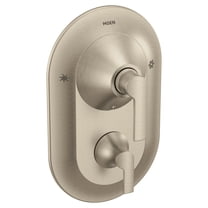 Moen TS2200 Nickel Shower Valve Trim 3-Modes 2-Handles Shower Valve Trim